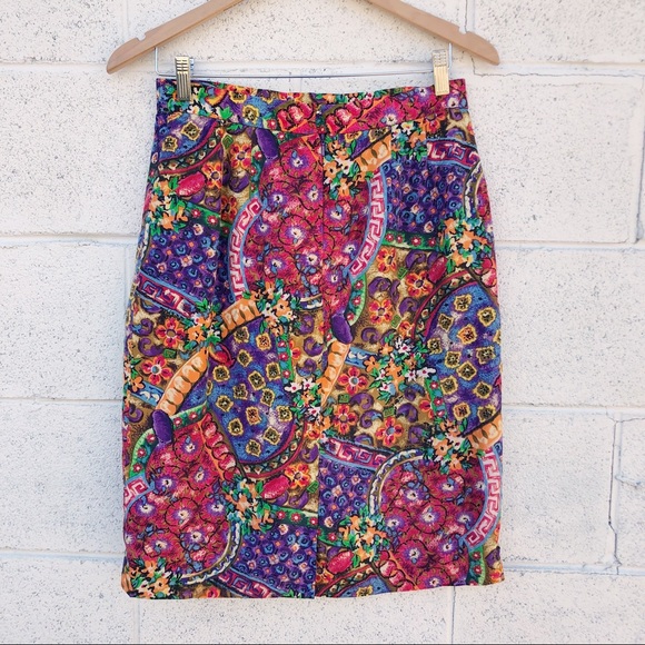 Diane Von Furstenberg • Silk Midi Skirt - Picture 4 of 5